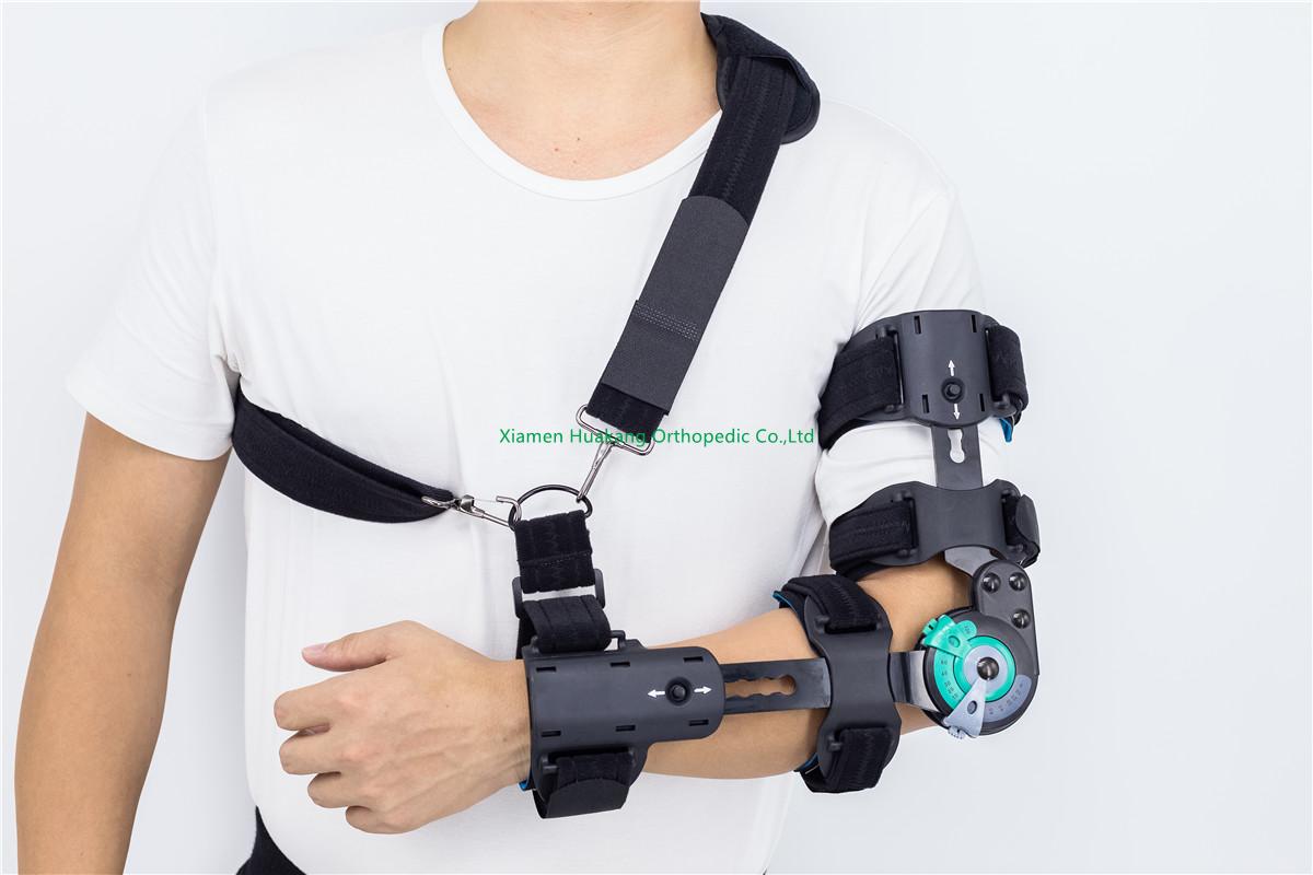 adjustable elbow splints with shoulder slings 