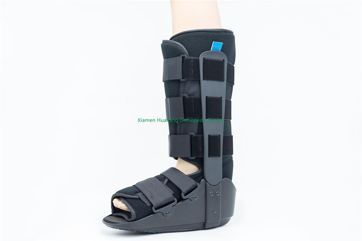 Tall 17" Poly foam walking boot removable 