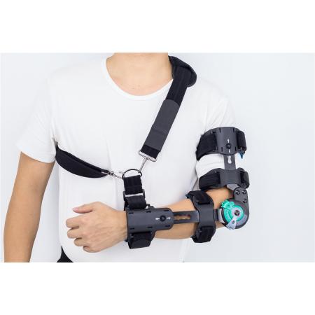 Hinged Rotary post-op elbow splints supports