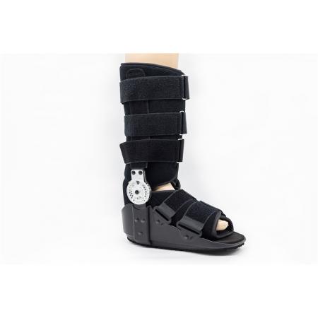Tall or short ROM walking boot braces