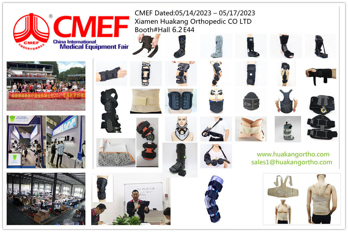 Les fabricants de corsets de rééducation médicale au CMEF 2023