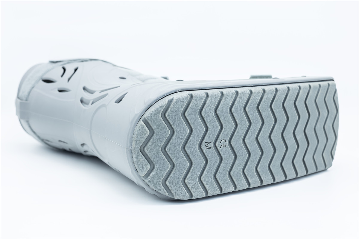 Bottes de marche pneumatiques à coque en plastique à 360 degrés